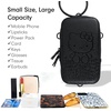image:imageSonix x Sanrio Universal Phone Pouch  Crossbody Bag for Cell Phone 3in1 Phone Purse Wallet  Hello Kitty Black Bows  Vegan Patent Leather  Shiny Glossy FinishHello Kitty Bows  Pebbled  Matte Black