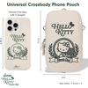 image:imageSonix x Sanrio Universal Phone Pouch  Crossbody Bag for Cell Phone 3in1 Phone Purse Wallet  Hello Kitty Black Bows  Vegan Patent Leather  Shiny Glossy FinishHello Kitty Tennis  Pebbled  Matte Beige