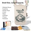 image:imageSonix x Sanrio Universal Phone Pouch  Crossbody Bag for Cell Phone 3in1 Phone Purse Wallet  Hello Kitty Black Bows  Vegan Patent Leather  Shiny Glossy FinishHello Kitty Tennis  Pebbled  Matte Beige