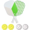 image:imageSonix  USAPA Approved  Pickleball Paddles Set of 2  Fiberglass Surface Pickleball Set with 2 Rackets 4 Balls amp BagPastel Geo