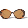 image:imageSonix  Womens Sunglasses  70s Retro Round Oversized Acetate Frame Classic Sunnies  VanessaBrown Tort