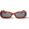 image:imageSonix  Womens Sunglasses  90s Retro Rectangular Acetate Frame Classic Sunnies  MinnieTawny Tort