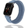 image:imageSonix Knit Watch Band Compatible with Apple Watch  Stretch Ribbed Knit Stylish Sporty  41mm40mm38mm Series 987654321SE  LilacDenim
