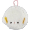 image:imageSonix x Monchhichi Plush Earbud Pouch  Tech Keychain Bag Charm Fuzzy Plush Character Coin Purse for Small Accessories Earbuds  Monchhichi GirlCogimyun