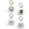 image:imageSonix x Sanrio Cases for Apple AirTags with Keychain  Hello Kitty amp Friends Sticker Party Cinnamoroll Pochacco BadtzMaru and Little Twin Stars 4PackSanrio  Sticker Party