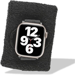 image:imageSonix  Sport Watch Band for Apple Watch  Sweatband Style Watch Band for Sports Workouts ActivitiesBlack