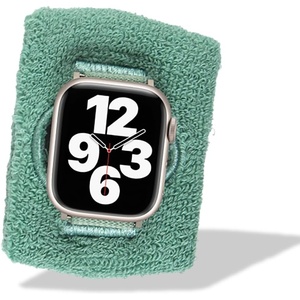 image:imageSonix  Sport Watch Band for Apple Watch  Sweatband Style Watch Band for Sports Workouts ActivitiesSage Green