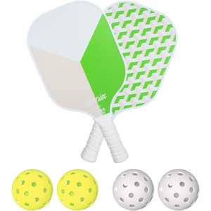 image:imageSonix  USAPA Approved  Pickleball Paddles Set of 2  Fiberglass Surface Pickleball Set with 2 Rackets 4 Balls amp BagPastel Geo