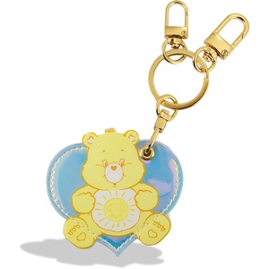 image:imageSonix Keychain Case Compatible with Apple AirTag  Protective AirTag Cover Keychain Charm  100 Sour Embroidered Lemon Charm  LemonFunshine Bear