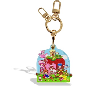 image:imageSonix Keychain Case Compatible with Apple AirTag  Protective AirTag Cover Keychain Charm  100 Sour Embroidered Lemon Charm  LemonHello Kitty  Friends X Strawberry Shortcake