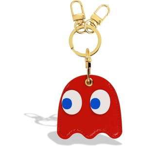 image:imageSonix Keychain Case Compatible with Apple AirTag  Protective AirTag Cover Keychain Charm  100 Sour Embroidered Lemon Charm  LemonPacman Classic  Blinky
