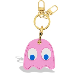 image:imageSonix Keychain Case Compatible with Apple AirTag  Protective AirTag Cover Keychain Charm  100 Sour Embroidered Lemon Charm  LemonPacman Classic  Pinky