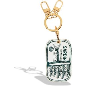 image:imageSonix Keychain Case Compatible with Apple AirTag  Protective AirTag Cover Keychain Charm  100 Sour Embroidered Lemon Charm  LemonSardines