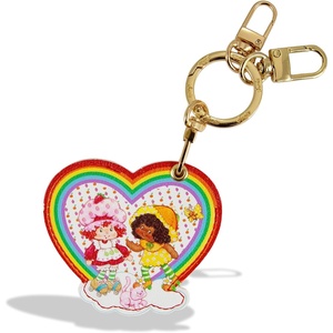 image:imageSonix Keychain Case Compatible with Apple AirTag  Protective AirTag Cover Keychain Charm  100 Sour Embroidered Lemon Charm  LemonStrawberry Shortcake Berry Besties Rainbow