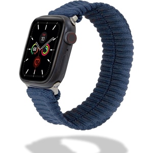 image:imageSonix Knit Watch Band Compatible with Apple Watch  Stretch Ribbed Knit Stylish Sporty  41mm40mm38mm Series 987654321SE  LilacIndigo