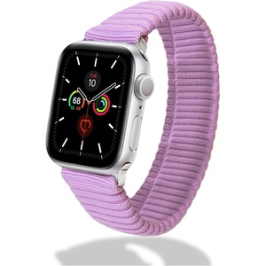 image:imageSonix Knit Watch Band Compatible with Apple Watch  Stretch Ribbed Knit Stylish Sporty  41mm40mm38mm Series 987654321SE  LilacLilac