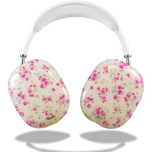 image:imageSonix Protective Case Cover for AirPods Max Headphones  Cherry on TopCottage Floral Pink