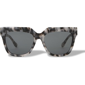 image:imageSonix Square Oversized Fashion Sunglasses for Women Avalon Milk Tort Frame Black UV Protection Lens