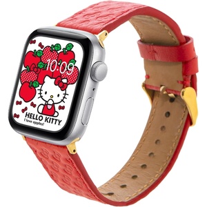 image:imageSonix Watch Band  Officially Licensed Compatible with Apple Watch 41mm  40mm  38 mmLeather  Red