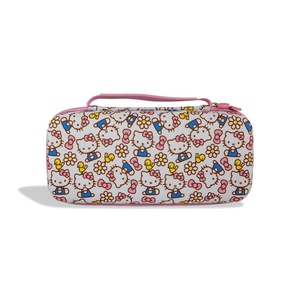 image:imageSonix x Monchhichi Carrying Case for Nintendo Switch 2 Switch 1 Lite OLED Protective Travel Case with Game Cartridge Storage  Monchhichi Red DotHello Kitty Pink Bows