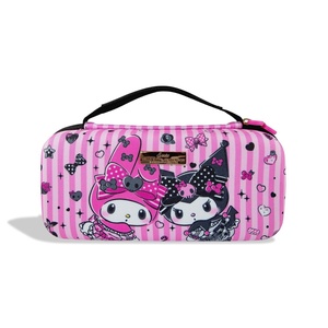 image:imageSonix x Monchhichi Carrying Case for Nintendo Switch 2 Switch 1 Lite OLED Protective Travel Case with Game Cartridge Storage  Monchhichi Red DotKuromi  My Melody 20th Anniversary