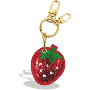 image:imageSonix x Sanrio Character Keychain Case Compatible with Apple AirTag  Protective AirTag Cover Keychain  PochaccoStrawberry
