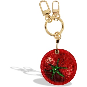 image:imageSonix x Sanrio Character Keychain Case Compatible with Apple AirTag  Protective AirTag Cover Keychain  PochaccoTomato