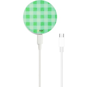 image:imageSonix x Sanrio Charger for MagSafe iPhone 15 14 13 12 Series  Fast Wireless Charger x 65ft Cable USBC  Hello Kitty and FriendsMinty Gingham