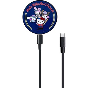 image:imageSonix x Sanrio MagLink Charger  Fast Wireless Magnetic Charger for iPhone and Apple MagSafe  65ft Cable USBC Included  HK amp Friends  Aspen VacationHello Kitty  Friends Sports