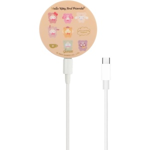 image:imageSonix x Sanrio MagLink Charger  Fast Wireless Magnetic Charger for iPhone and Apple MagSafe  65ft Cable USBC Included  HK amp Friends  Aspen VacationHK  Friends  Latte Bears