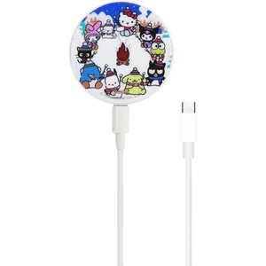 image:imageSonix x Sanrio MagLink Charger  Fast Wireless Magnetic Charger for iPhone and Apple MagSafe  65ft Cable USBC Included  HK amp Friends  Aspen VacationHK  Friends  Aspen Vacation