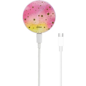 image:imageSonix x Sanrio MagLink Charger  Fast Wireless Magnetic Charger for iPhone and Apple MagSafe  65ft Cable USBC Included  HK amp Friends  Aspen VacationNorthern Lights