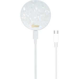 image:imageSonix x Sanrio MagLink Charger  Fast Wireless Magnetic Charger for iPhone and Apple MagSafe  65ft Cable USBC Included  HK amp Friends  Aspen VacationPearl Tort