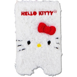 image:imageSonix x Sanrio Plush Magnetic Phone Wallet  Cute Fuzzy Phone Card Holder Compatible with MagSafe Phones and Cases  KuromiHello Kitty