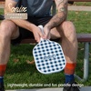 image:imageSonix  USAPA Approved  Premium Pickleball Paddle  Fiberglass Surface NonSlip Cushion Grip  Single Pickle Ball RacketDelilah