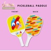 image:imageSonix  USAPA Approved  Premium Pickleball Paddle  Fiberglass Surface NonSlip Cushion Grip  Single Pickle Ball RacketPacMan  Yellow