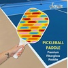 image:imageSonix  USAPA Approved  Premium Pickleball Paddle  Fiberglass Surface NonSlip Cushion Grip  Single Pickle Ball RacketPacMan  Yellow