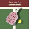 image:imageSonix  USAPA Approved  Premium Pickleball Paddle  Fiberglass Surface NonSlip Cushion Grip  Single Pickle Ball RacketStrawberry Shortcake  StrawberriesStripes
