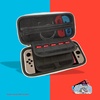 image:imageSonix Carrying Case for Nintendo Switch 1 Protective Travel Case  Strawberry Shortcake amp Orange BlossomGood Morning Hello Kitty
