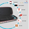 image:imageSonix Carrying Case for Nintendo Switch 1 Protective Travel Case  Strawberry Shortcake amp Orange BlossomHello Kitty  Friends College Letters