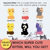 image:imageSonix x Care Bears Blind Box Peekers  Adhesive Decorative Figures  Includes Grumpy Cheer Sweet Dreams or FunshineKittens