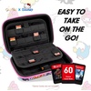 image:imageSonix x Sanrio 60 Switch Game Case  Compatible with Nintendo Switch and Nintendo Switch 2 Games PS Vita SD Memory Cards Cartridges  Hello Kitty amp Friends Stickers