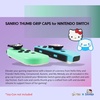 image:imageSonix x Sanrio Silicone Thumb Grip Caps for JoyCon  Compatible with Nintendo SwitchSwitch LiteSwitch OLED  4 pcs  Hello Kitty amp FriendsHello Kitty  Friends