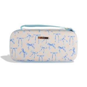 image:imageSonix Carrying Case for Nintendo Switch 1 Protective Travel Case  Strawberry Shortcake amp Orange BlossomBlue Bows