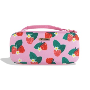 image:imageSonix Carrying Case for Nintendo Switch 1 Protective Travel Case  Strawberry Shortcake amp Orange BlossomWild Strawberries