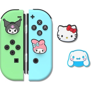 image:imageSonix x Sanrio Silicone Thumb Grip Caps for JoyCon  Compatible with Nintendo SwitchSwitch LiteSwitch OLED  4 pcs  Hello Kitty amp FriendsHello Kitty  Friends