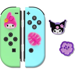 image:imageSonix x Sanrio Silicone Thumb Grip Caps for JoyCon  Compatible with Nintendo SwitchSwitch LiteSwitch OLED  4 pcs  Hello Kitty amp FriendsKuromi  My Melody Island Adventure