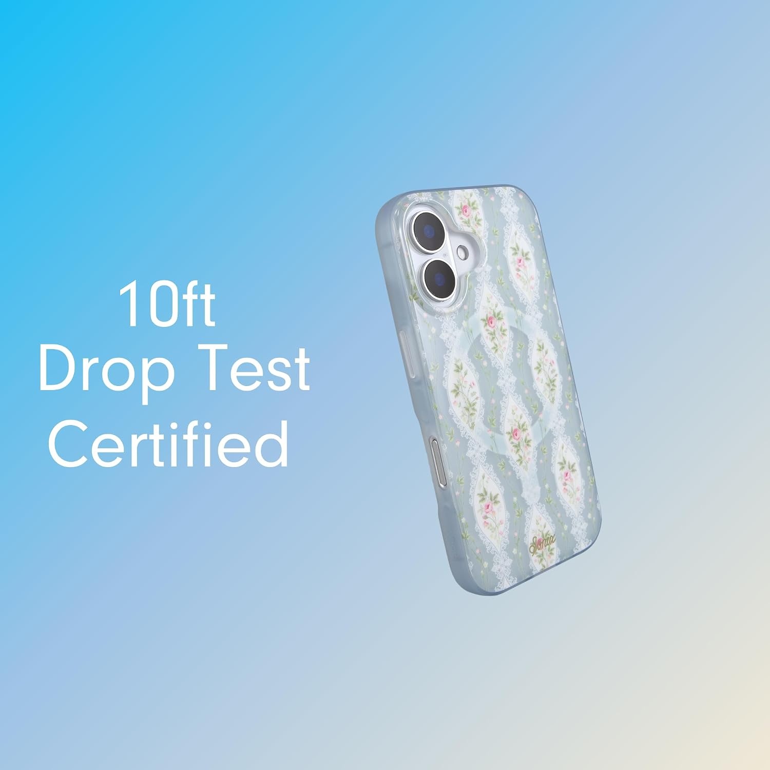 image:imageSonix Case for iPhone 14 Pro  Compatible with MagSafe  10ft Drop Tested  Strawberry MatchaCottagecore