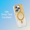 image:imageSonix Case for iPhone 14 Pro  Compatible with MagSafe  10ft Drop Tested  Strawberry MatchaDrippin in Gold