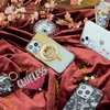 image:imageSonix Case for iPhone 14 Pro  Compatible with MagSafe  10ft Drop Tested  Strawberry MatchaDrippin in Gold